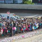4 Ever Moments Photography
Kids line up for the start of Grays Harbor Raceways annual Candy Dash. Over 200 children raced for candy spread down the tracks front stretch Saturday.