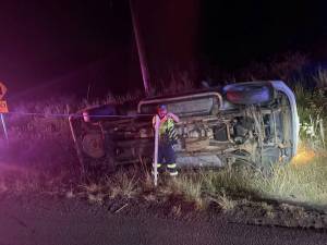 Avalon Towing and Recovery
A Friday evening rollover accident turned dangerous after the driver refused to exit the vehicle.
