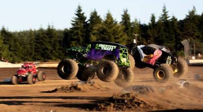 4 Ever Moments Photography
Monster trucks jumping at last years Monster Slam.
