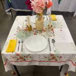Tracie Hanson / 4-H Program
Among the eye-catching displays in the Still Life room will be the table settings that are designed by the 4-H youth.