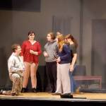 Andrea Watts / The Daily World
From July 30 through Aug. 2, 7th Street Kids will perform Beetlejuice JR. (From left) Cason Braaten (Charles Deetz), Vivian Choate (Barbara Maitland), Henry DeTray (Adam Maitland), Adisyn Jones (Lydia Deetz) and Macie Leach (Delia Schlimmer)