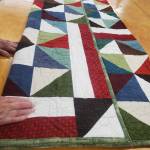 Andrea Watts / The Daily World
On July 27, the quilts submitted to the Grays Harbor County Fair were judged by volunteers with the Department K Quilting. Judges scored a quilt on six categories: visual statement, pattern use and design, color, construction, quilting/ties and binding or edge.