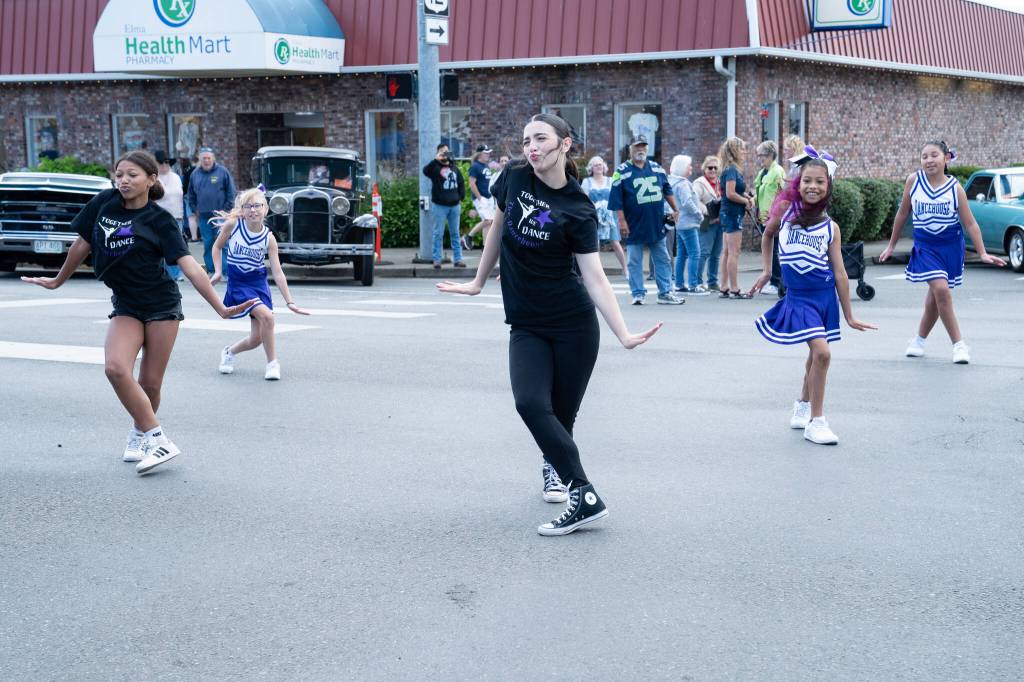 The Dancehouse performed during the car show event in Elma.