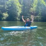 Grays Harbor County Sheriffs Office
Jeffrey Damasiewicz holds up his kayak paddle.