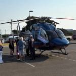 The Life Flight helicopter was a popular attraction at Ocean Shores National Night Out. (Jerry Knaak / The Daily World)