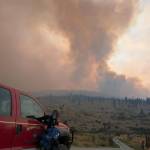 Montesano Fire Department
A scene from the Little Giant Fire in Chelan County.