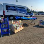 Andrea Watts / The Daily World
The Elma Book Mobile has been making the rounds and getting more books in more kids hands.